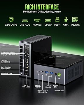 期間限定GMKtec Nucbox M7 Pro 32GB+1TB Win11 西川和久の不定期コラム】32GBメモリで実用性↑。Ryzen 9搭載の